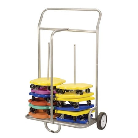 Perfectpitch Scooter Storage Cart, Silver PE22095